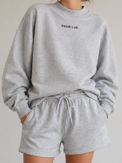The Sunday Mock-Neck Sweatshirt