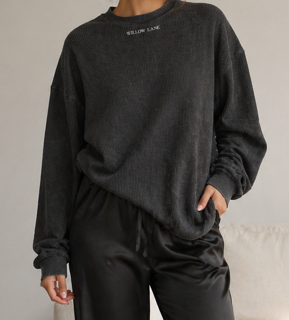 The Cozy Waffle Long-Sleeve