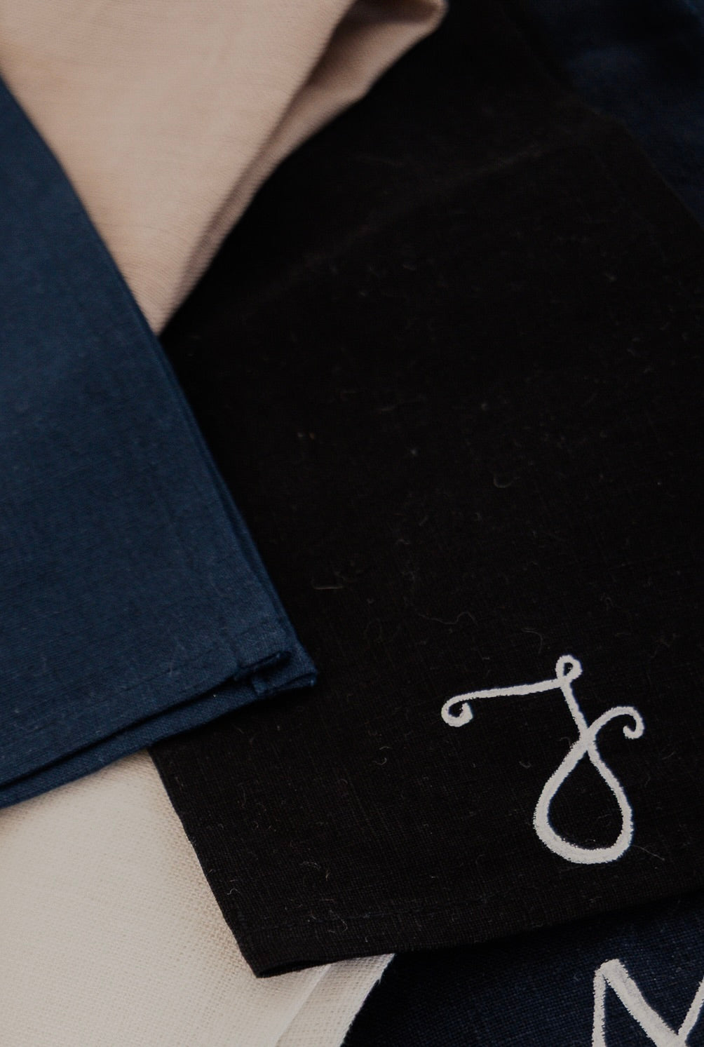 The Aperitif Napkin in Black