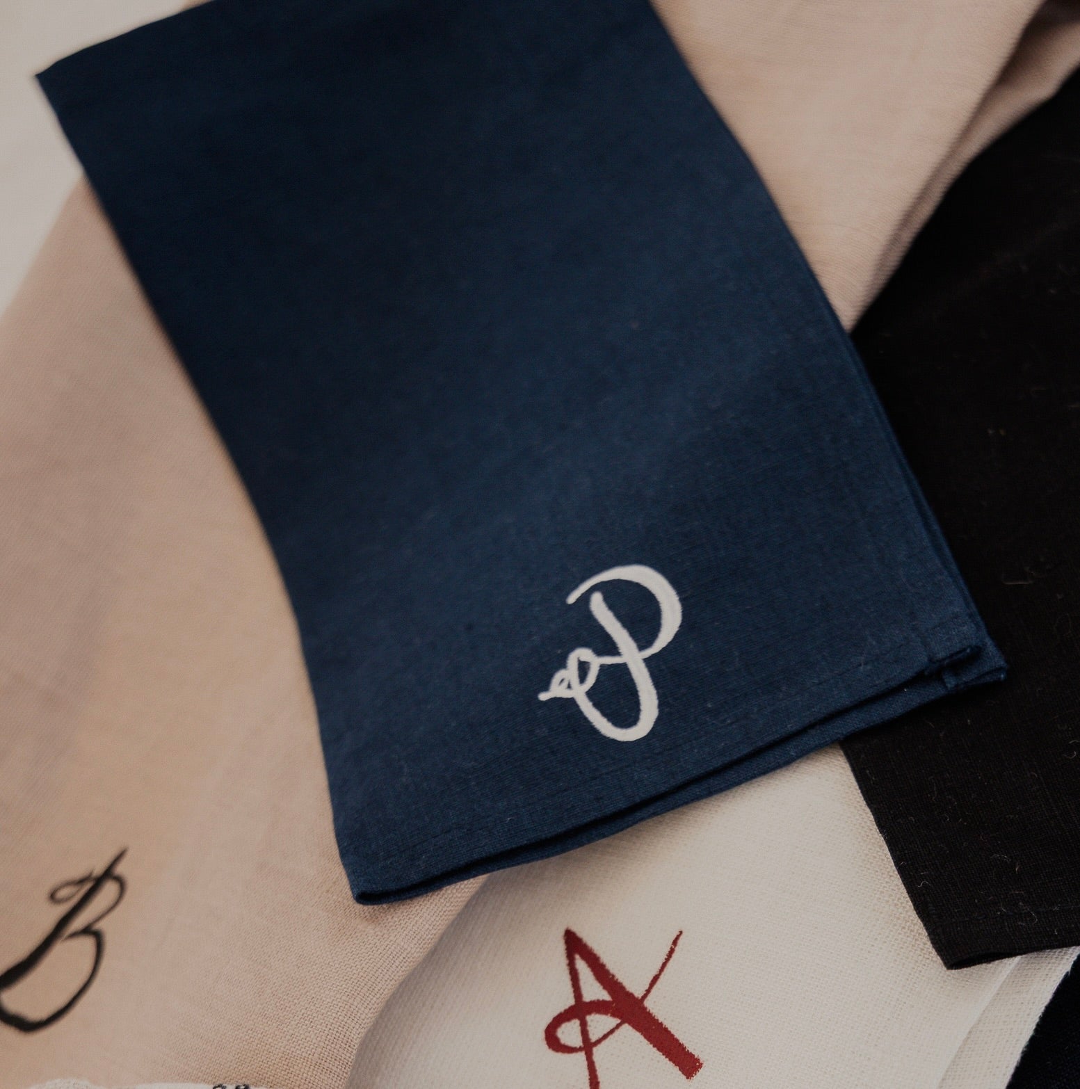 The Aperitif Napkin in Navy