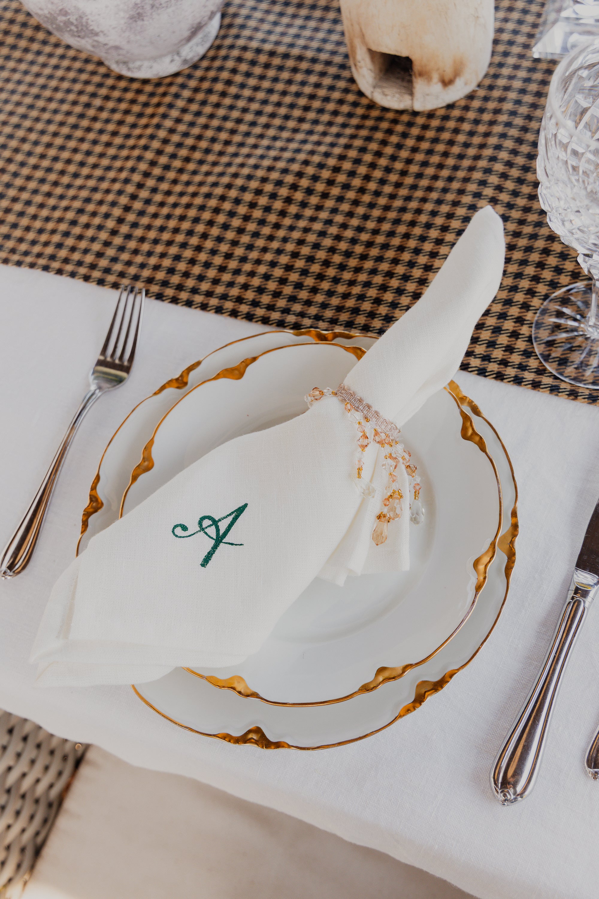 The Estate Napkin in White