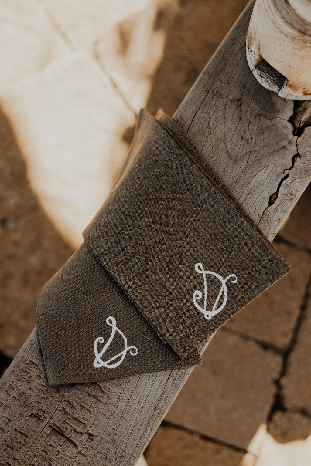 The Aperitif Napkin in Olive