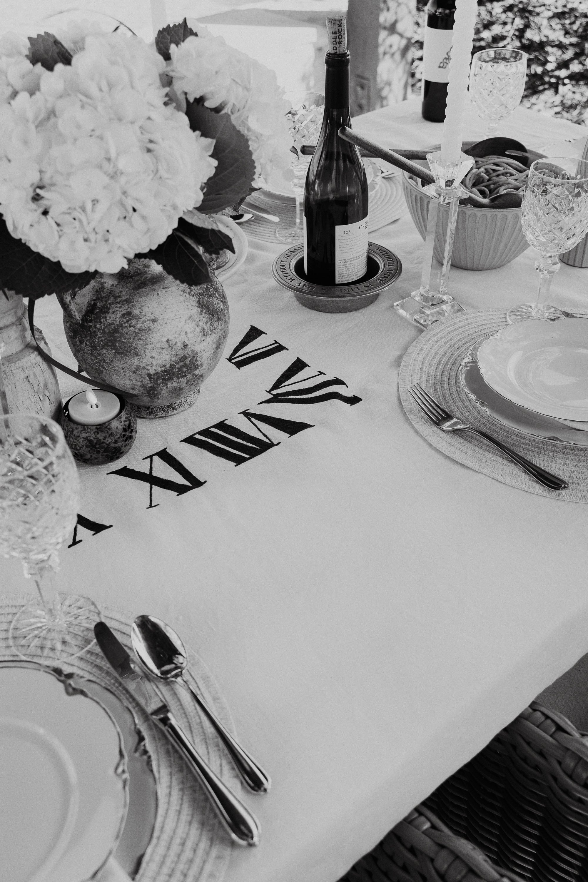 The Timepiece Tablecloth
